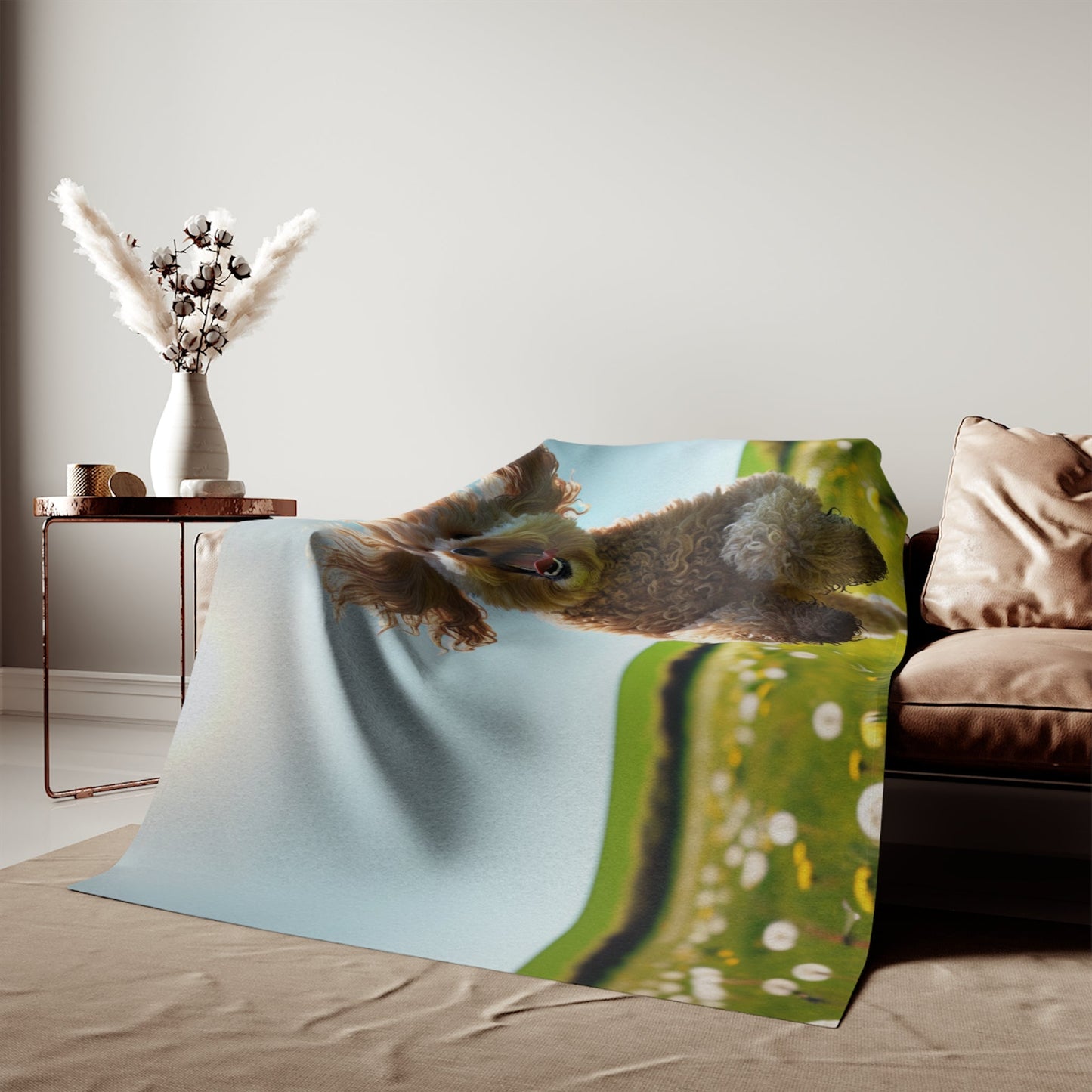 Sweatshirt Blanket – Plush Fleece Throw, 2 Size Options