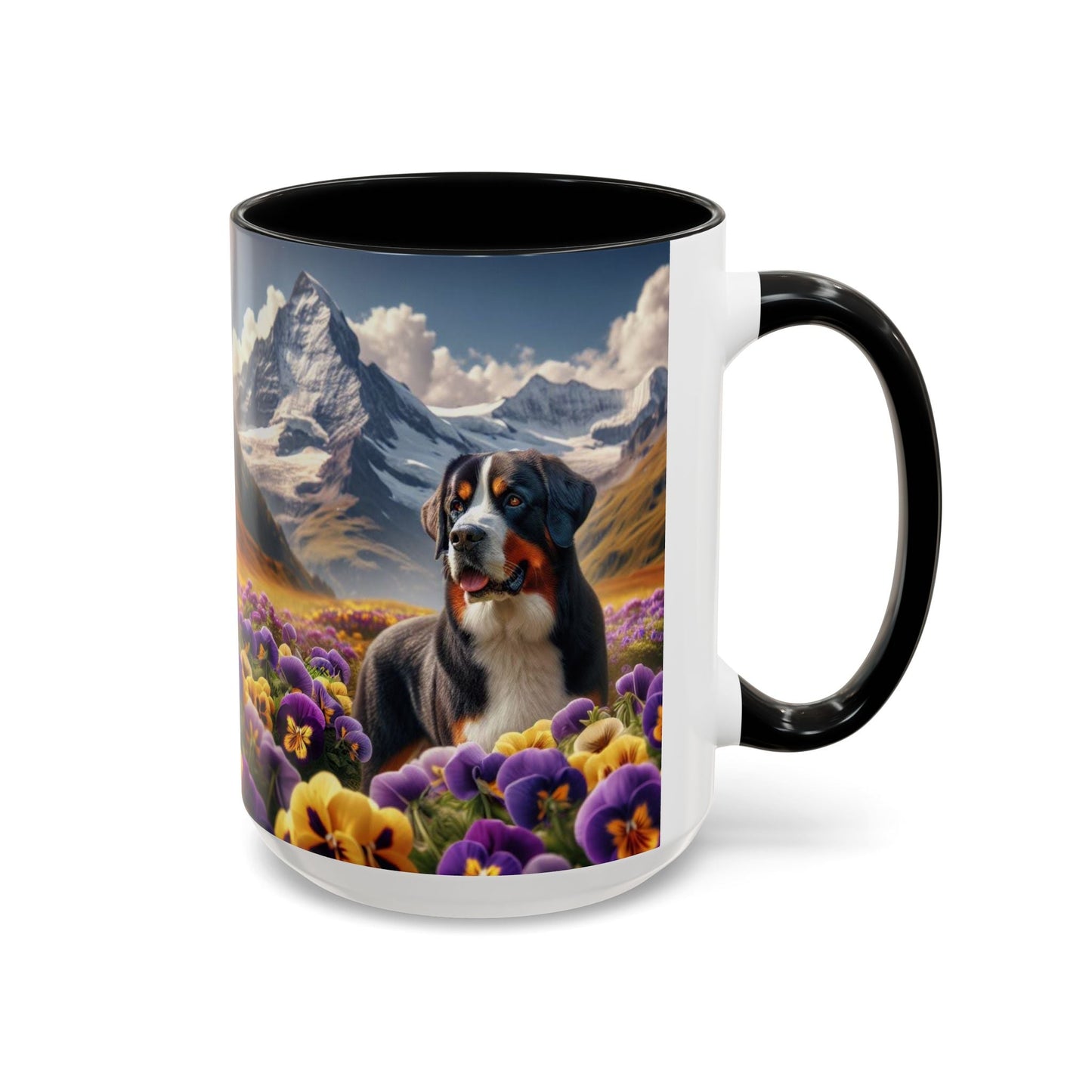 Keramiktasse mit Hunderassen-Motiv – 11 oz & 15 oz