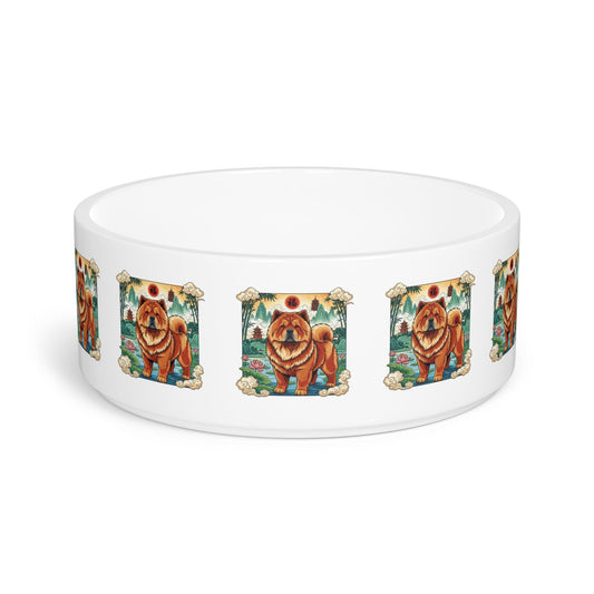 Ceramic Pet Bowl – 16 oz Dog Feeding Bowl