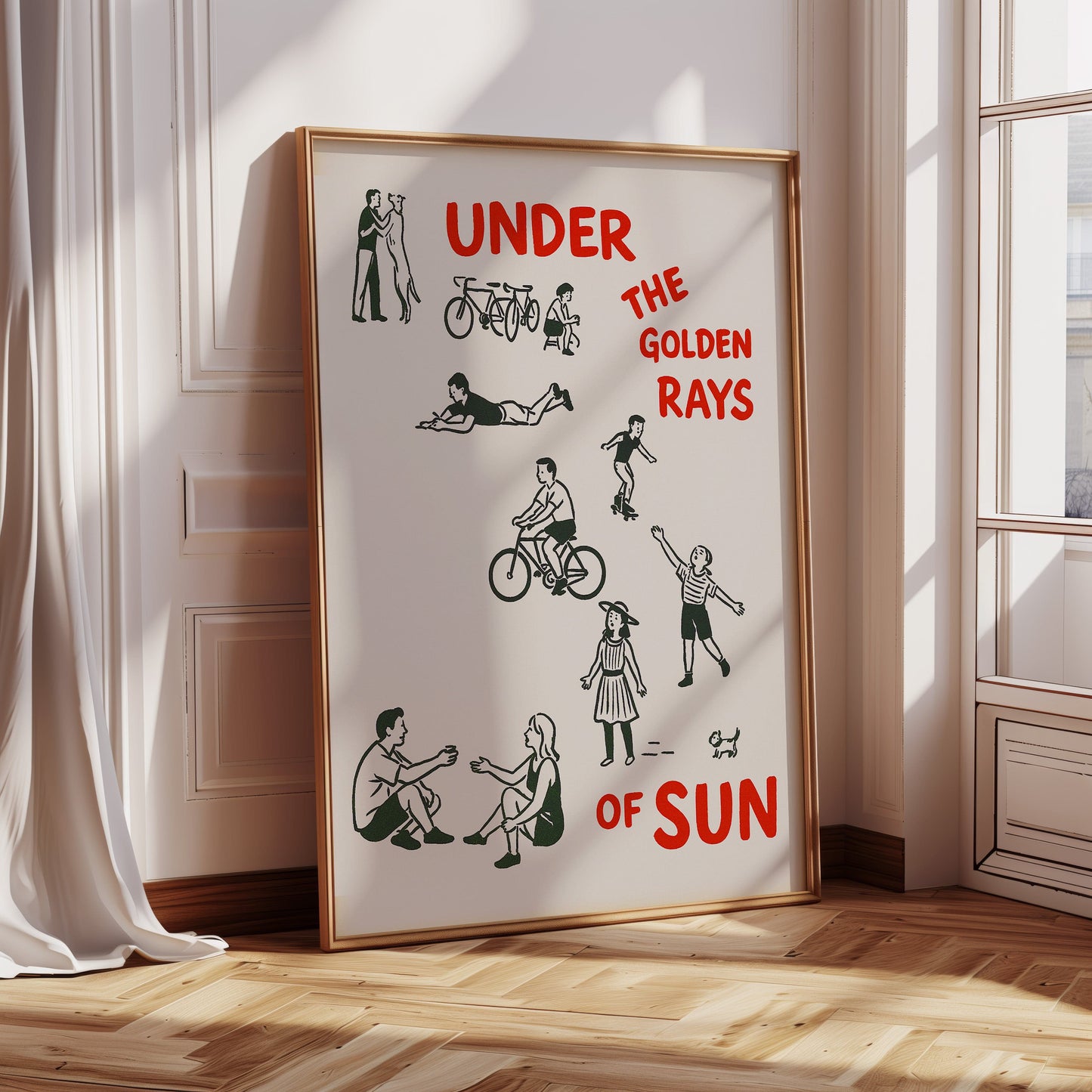 Golden Rays of Joy