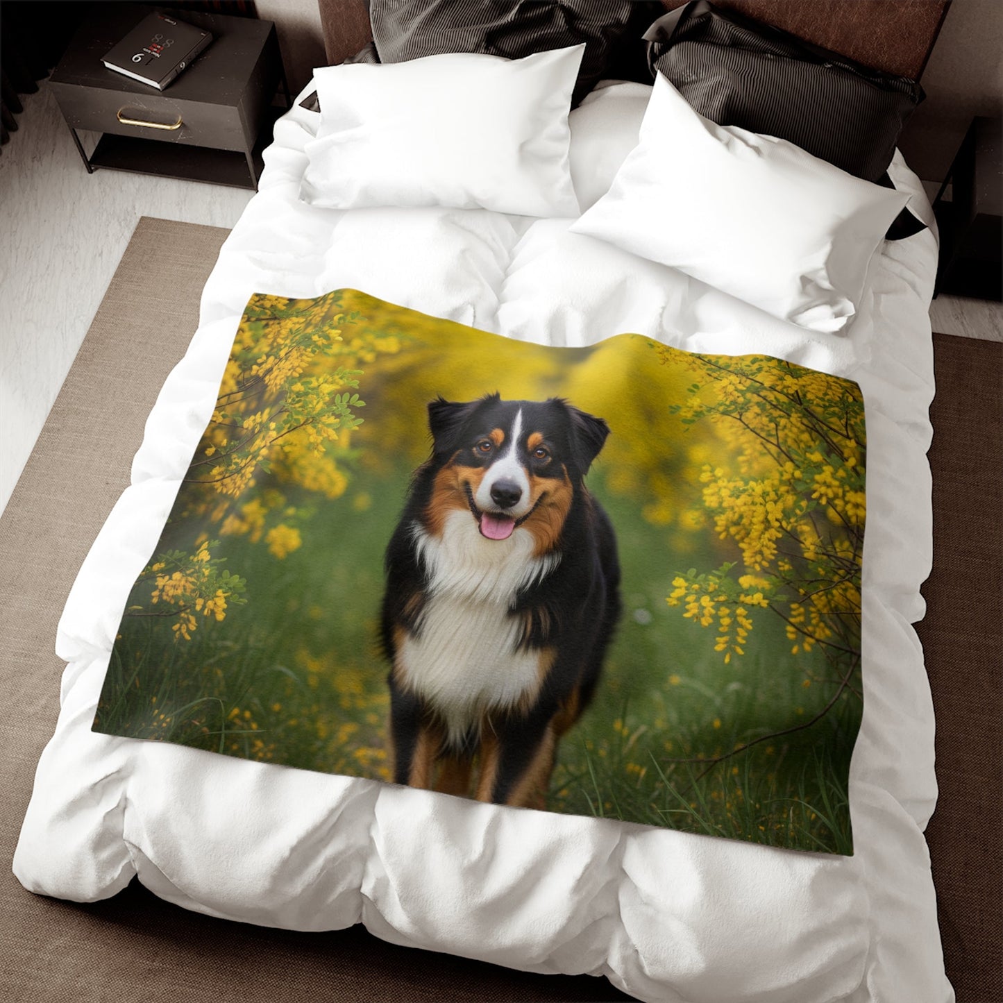 Sweatshirt Blanket – Plush Fleece Throw, 2 Size Options