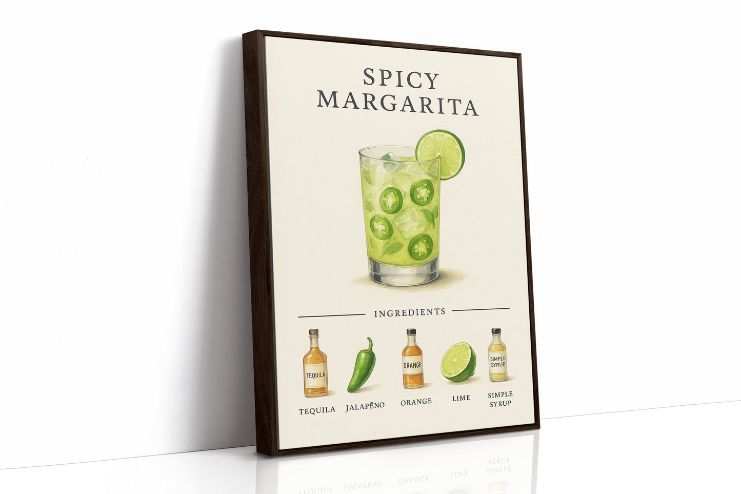 Recette de cocktail Margarita épicée à imprimer