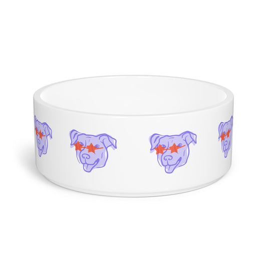Ceramic Pet Bowl – 16 oz Dog Feeding Bowl