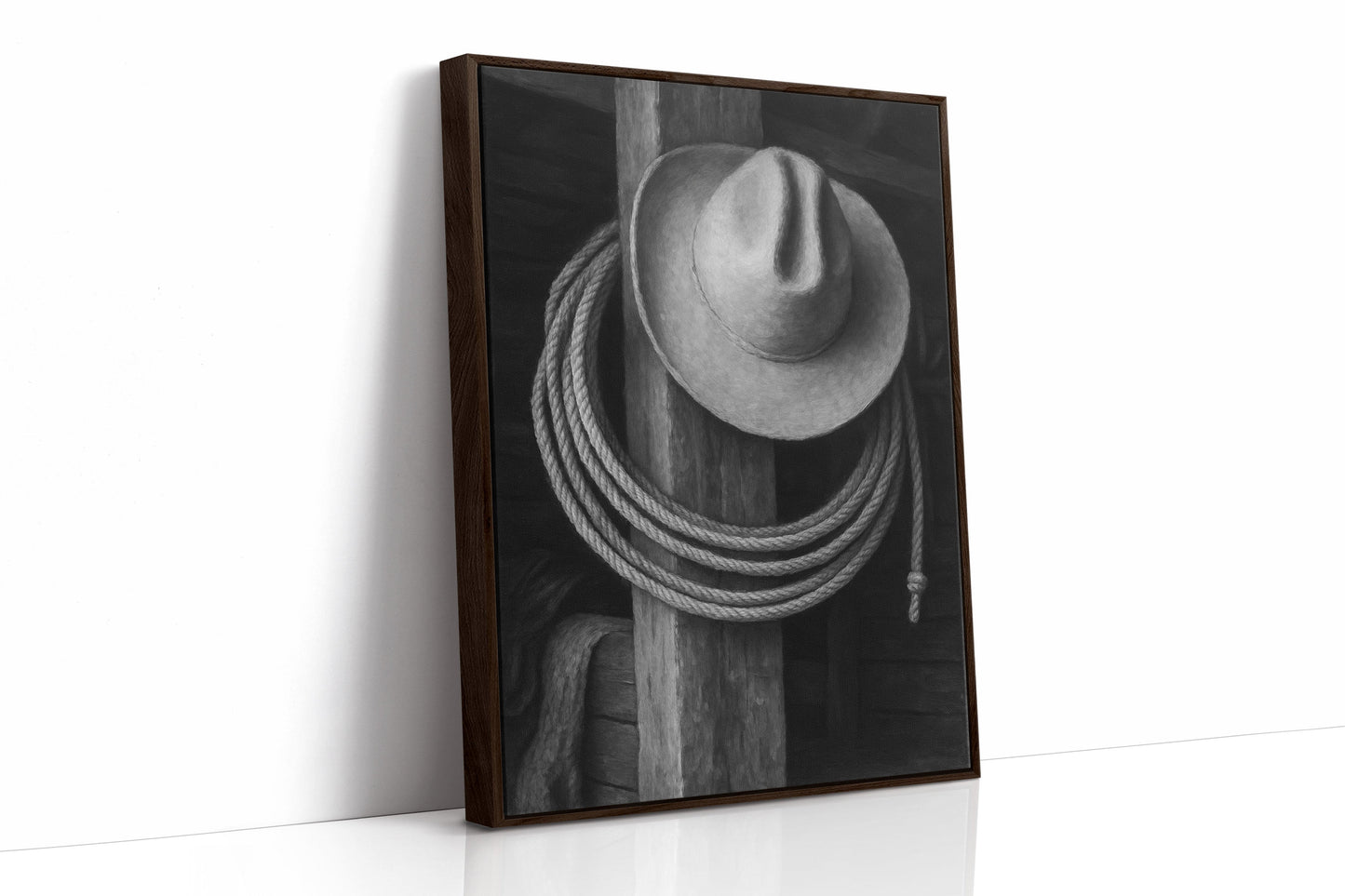 Cowboyhut und Lasso
