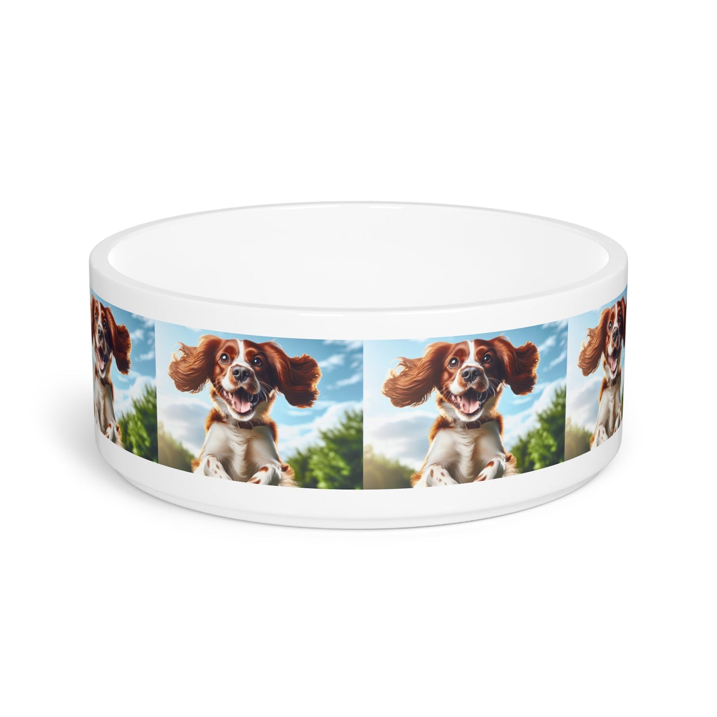Ceramic Pet Bowl – 16 oz Dog Feeding Bowl