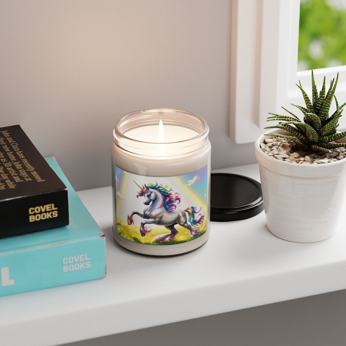 Bougie en cire de soja – Bougie parfumée en jarre
