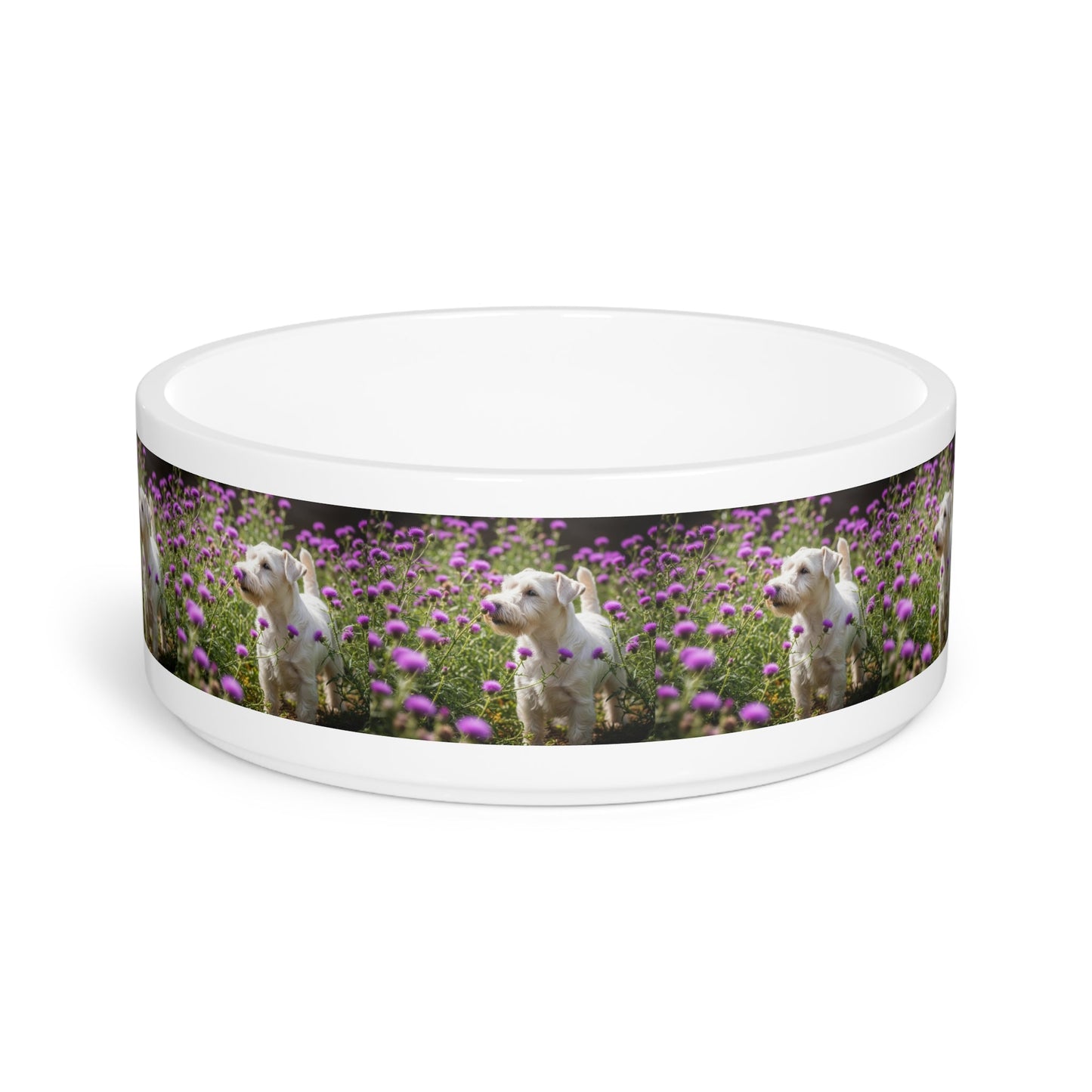 Ceramic Pet Bowl – 16 oz Dog Feeding Bowl