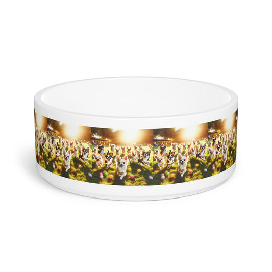 Ceramic Pet Bowl – 16 oz Dog Feeding Bowl