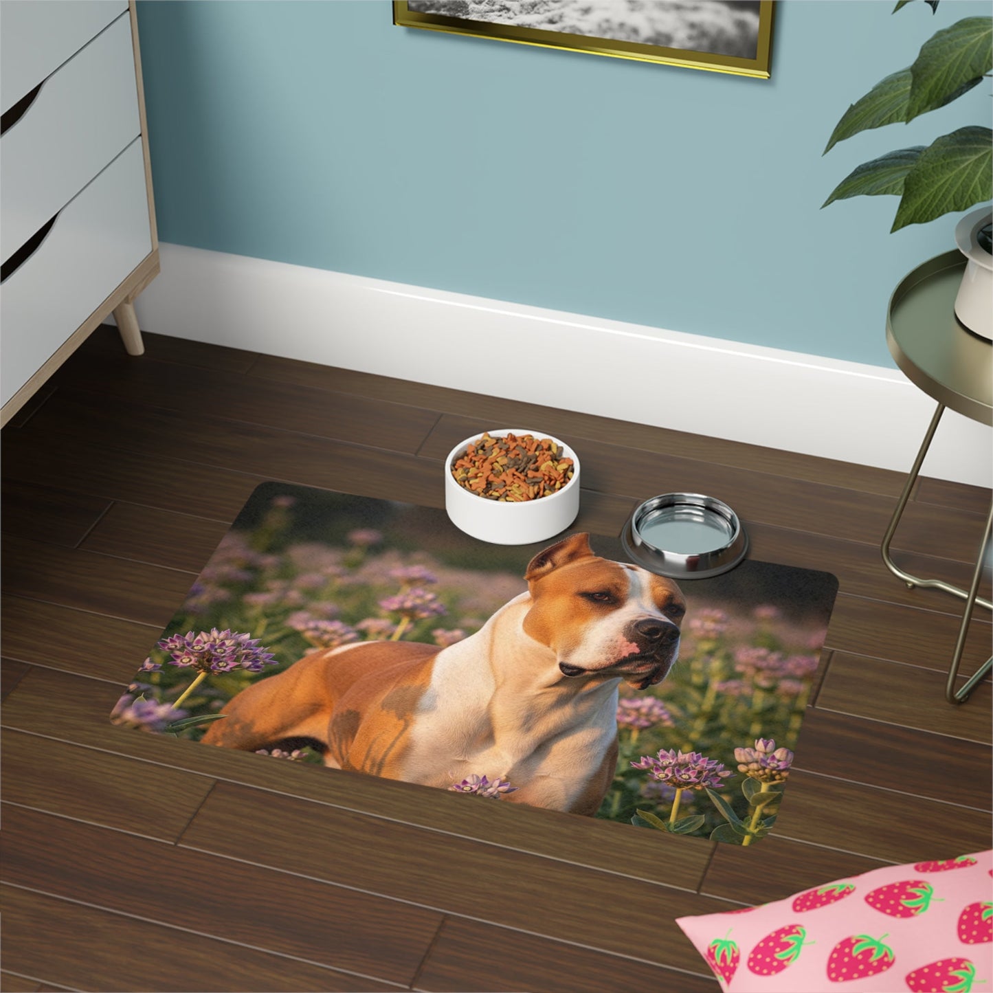 Non-Slip Pet Food Mat – Waterproof Feeding Mat for Dogs