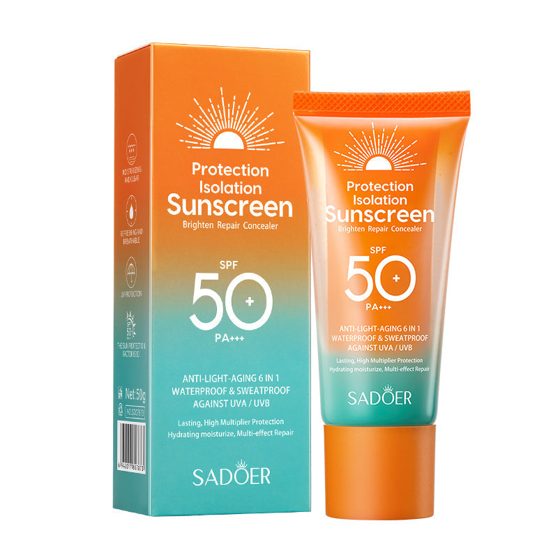 Double Tube Multi-Effect Repair Isolation Sunscreen