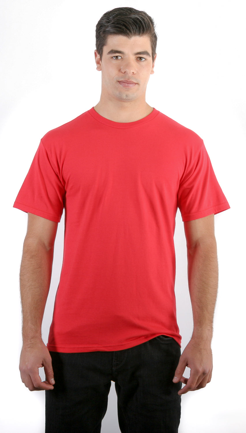 Retro Ring-Spun Rundhals-T-Shirt 2100