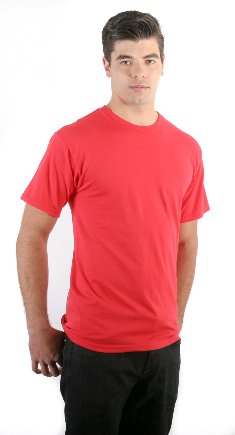 Retro Ring-Spun Rundhals-T-Shirt 2100