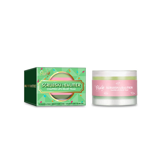 RUDE Scrubski & Balmer Lippenpeeling und Lippenbalsam