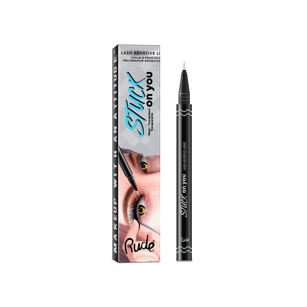 RUDE Stuck On You Wimpernkleber-Eyeliner – Transparent