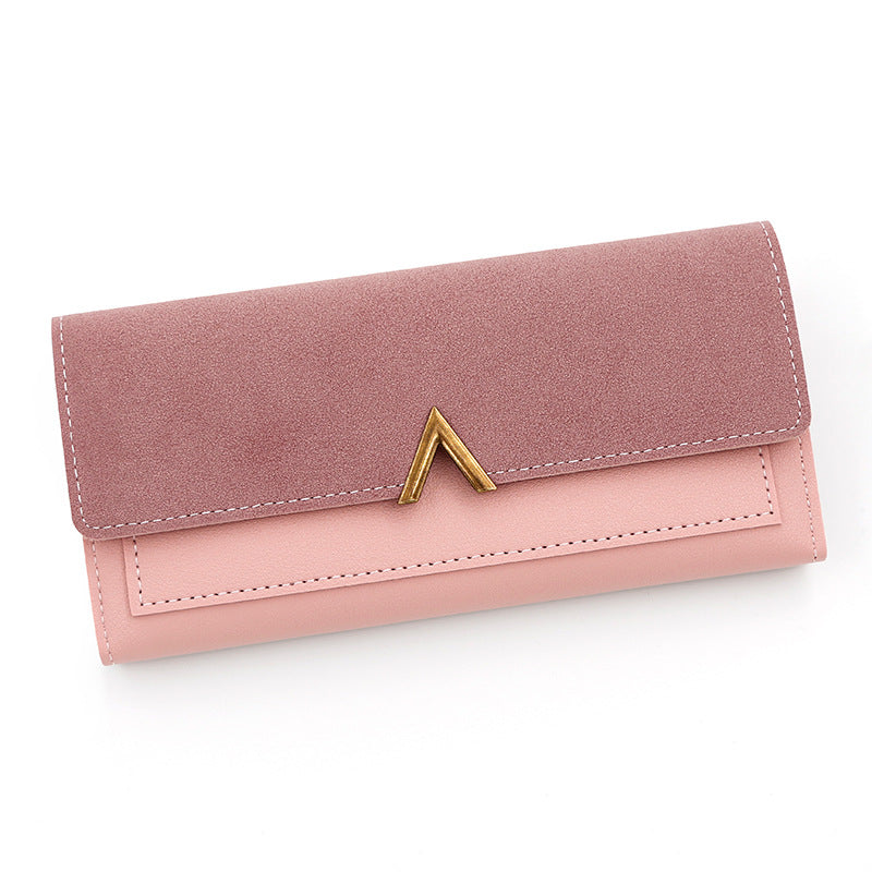 Fashionable Simple Long Wallet For Women