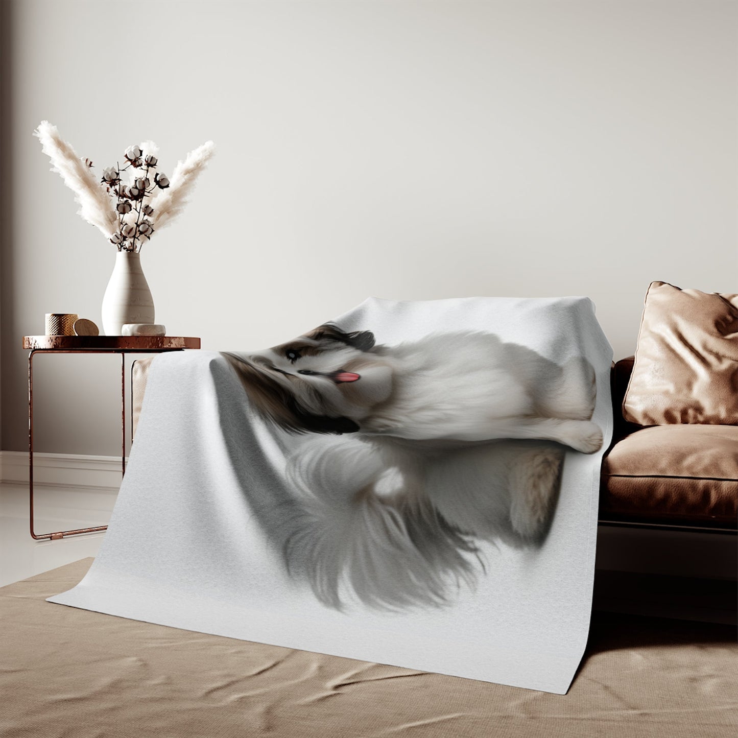 Sweatshirt-Decke – Plüsch-Fleece-Überwurf, 2 Größenoptionen