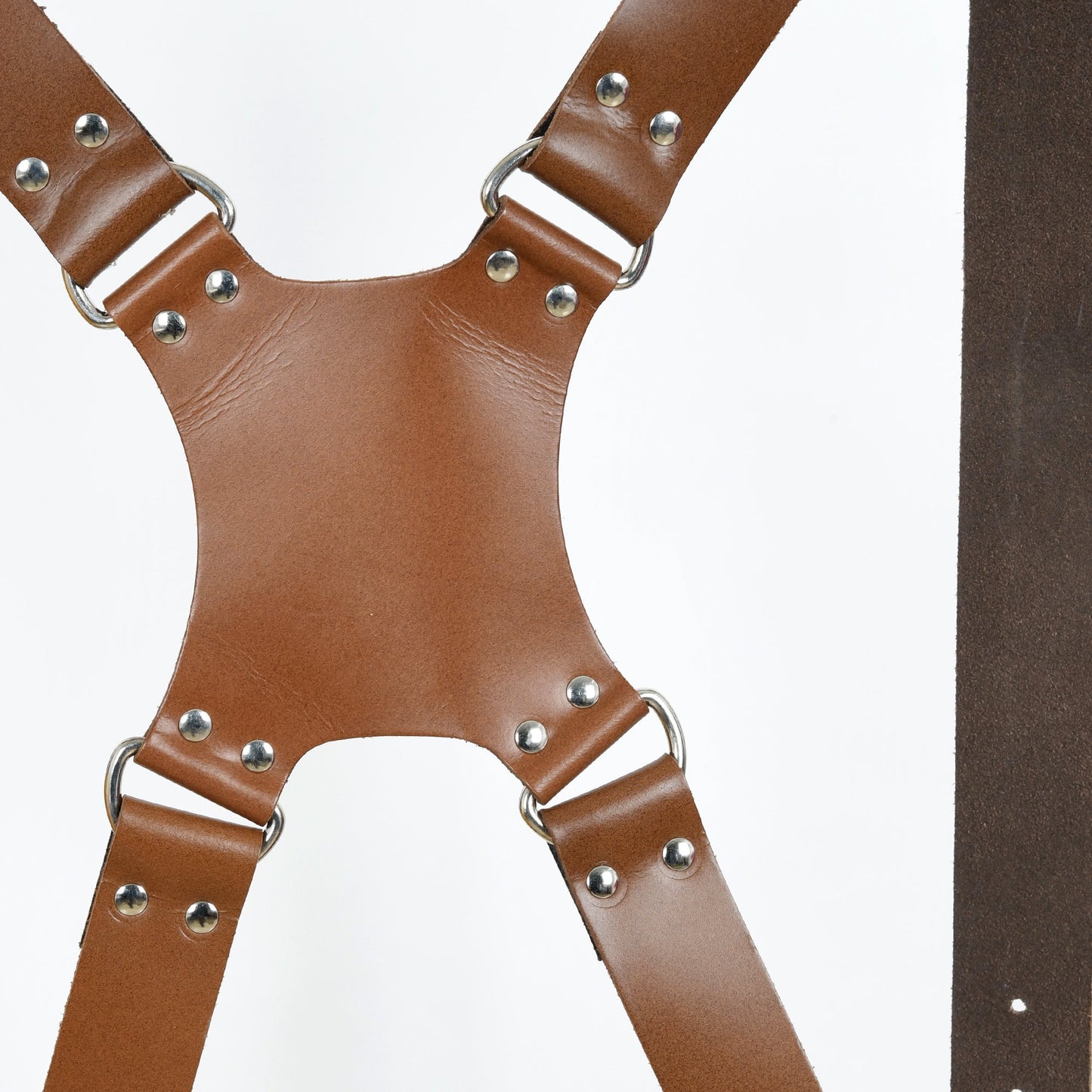 Harnais double pour appareil photo – Marron