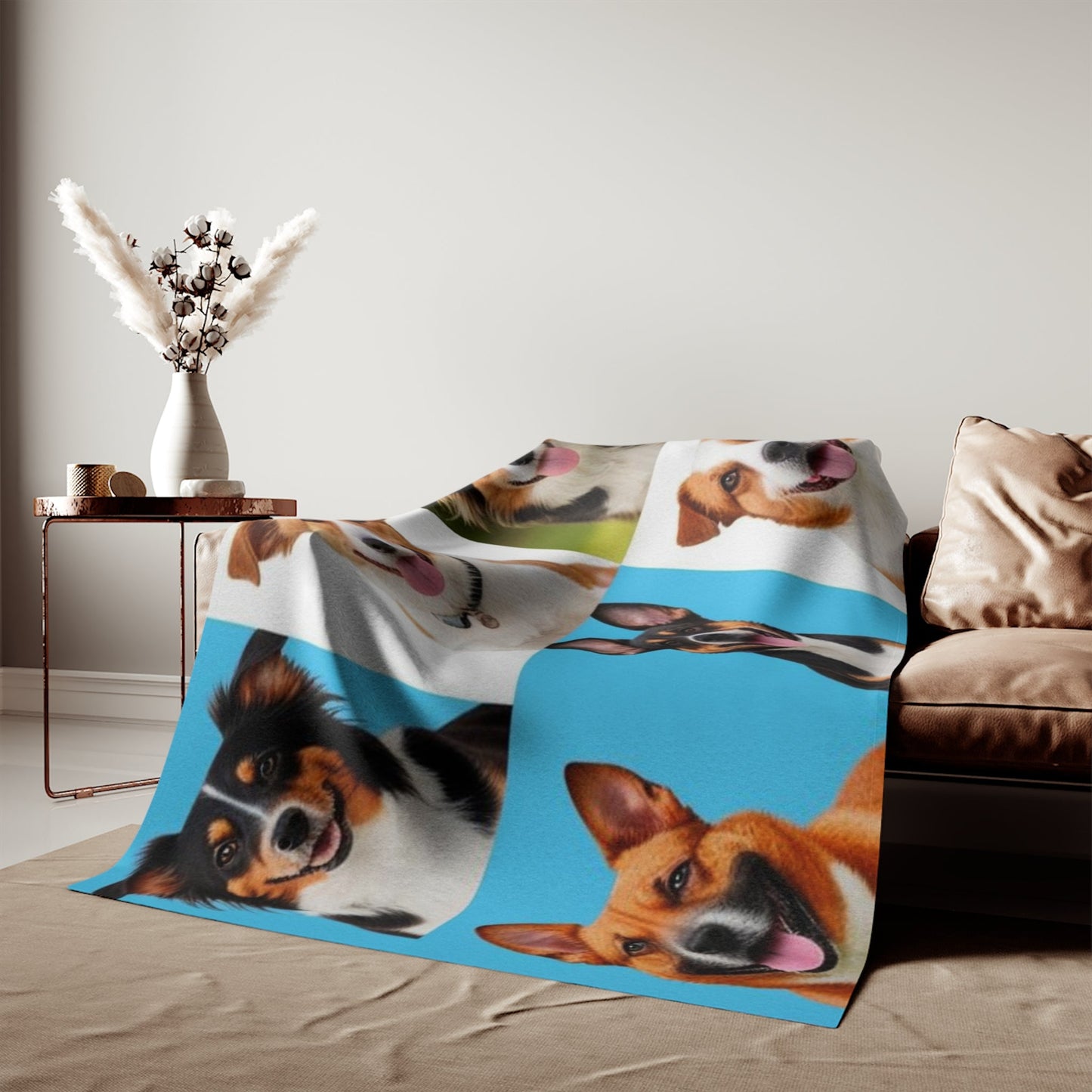 Sweatshirt Blanket – Plush Fleece Throw, 2 Size Options