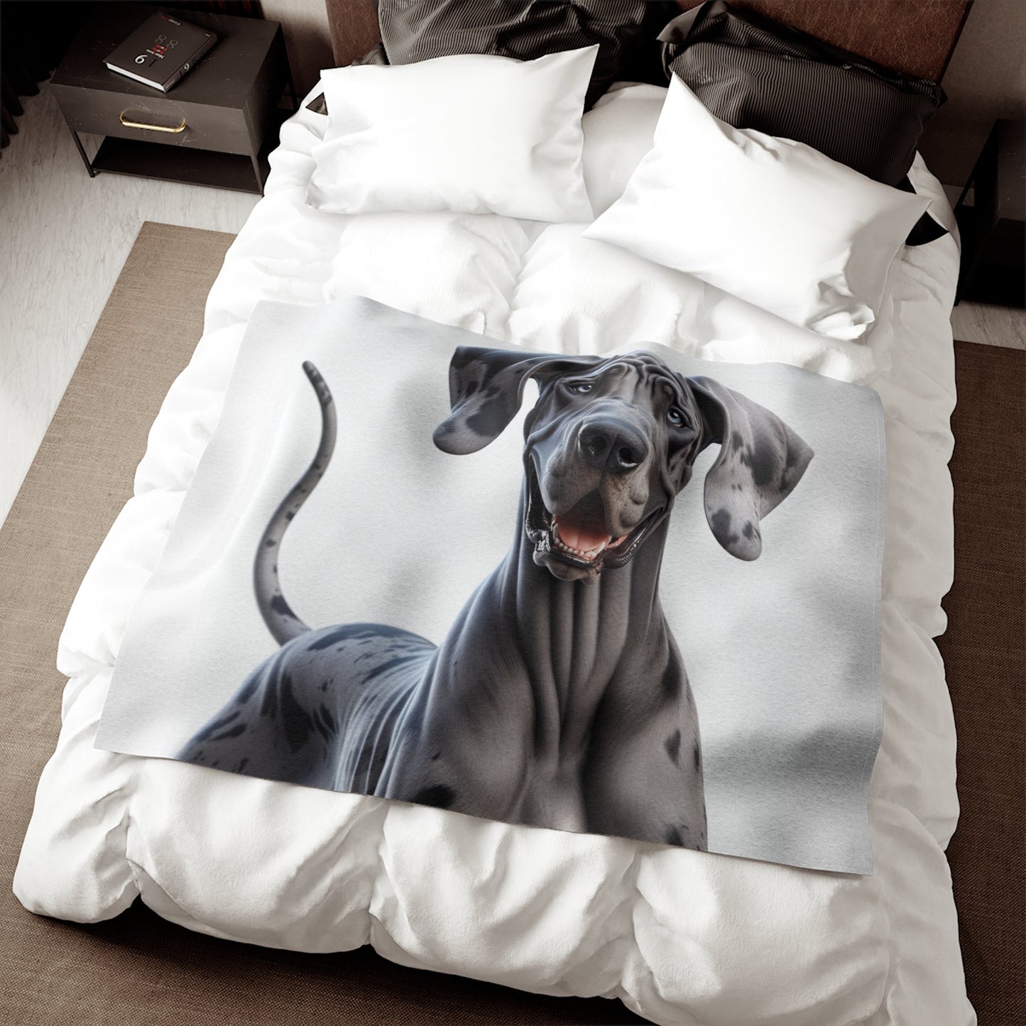 Sweatshirt Blanket – Plush Fleece Throw, 2 Size Options