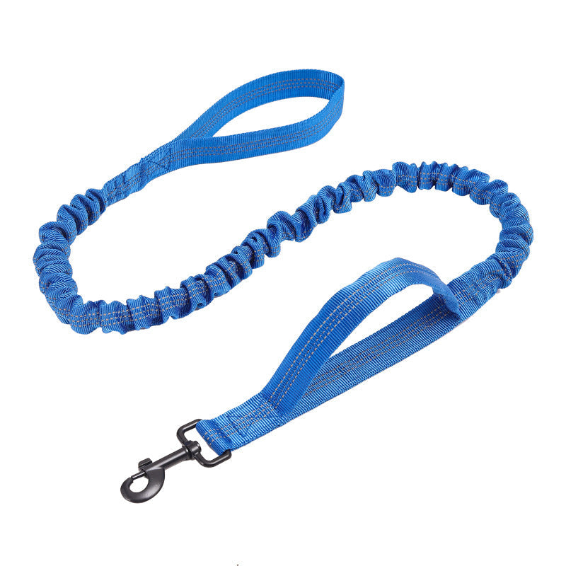 Dog Retractable Elastic Reflective Hand Holding Rope