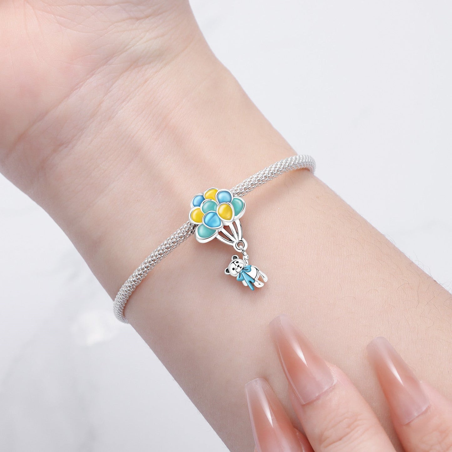 Bracelet Beaded Pendant Playful Sloth And Koala Beads
