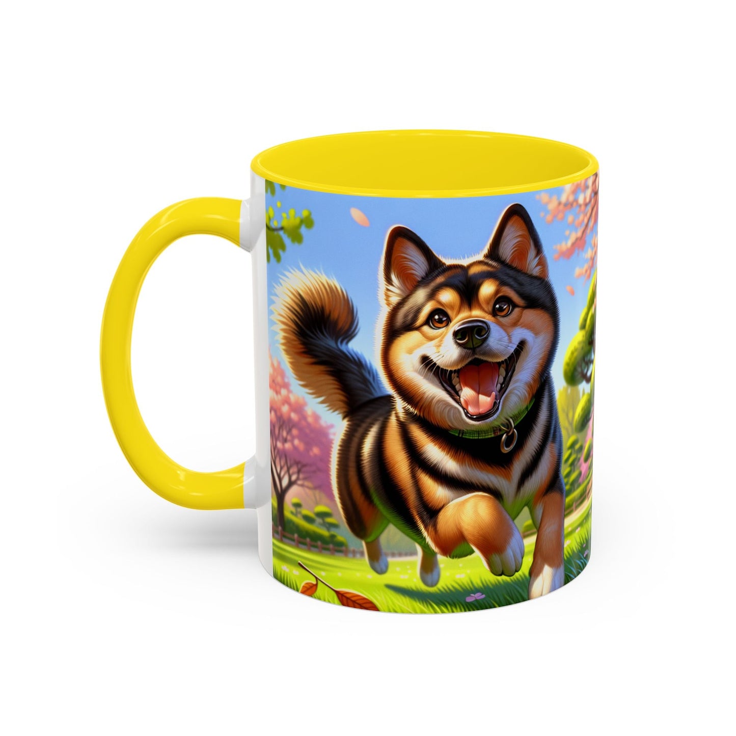 Keramiktasse mit Hunderassen-Motiv – 11 oz & 15 oz