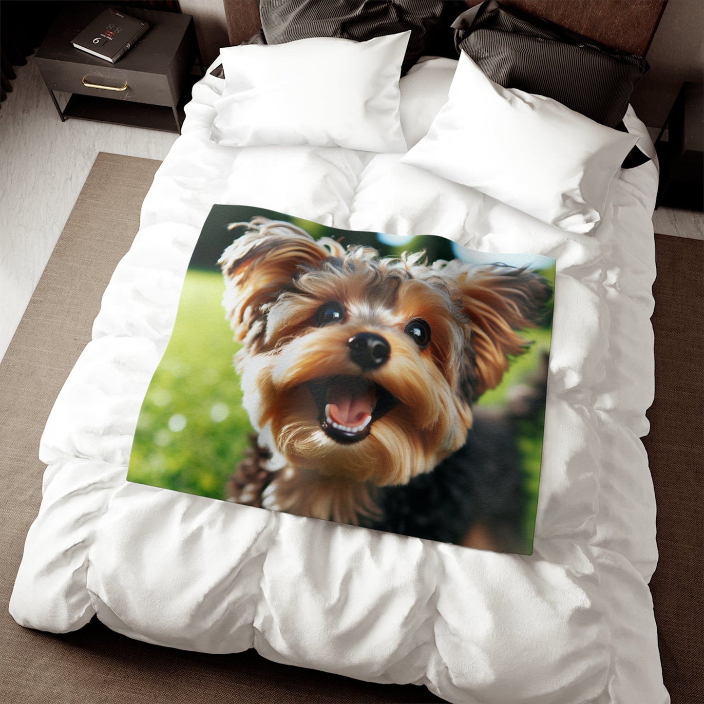 Sweatshirt Blanket – Plush Fleece Throw, 2 Size Options