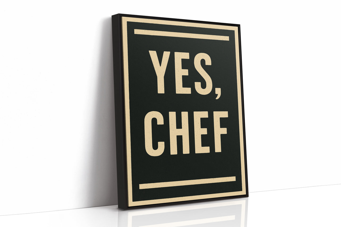 Yes Chef Kitchen Command Print