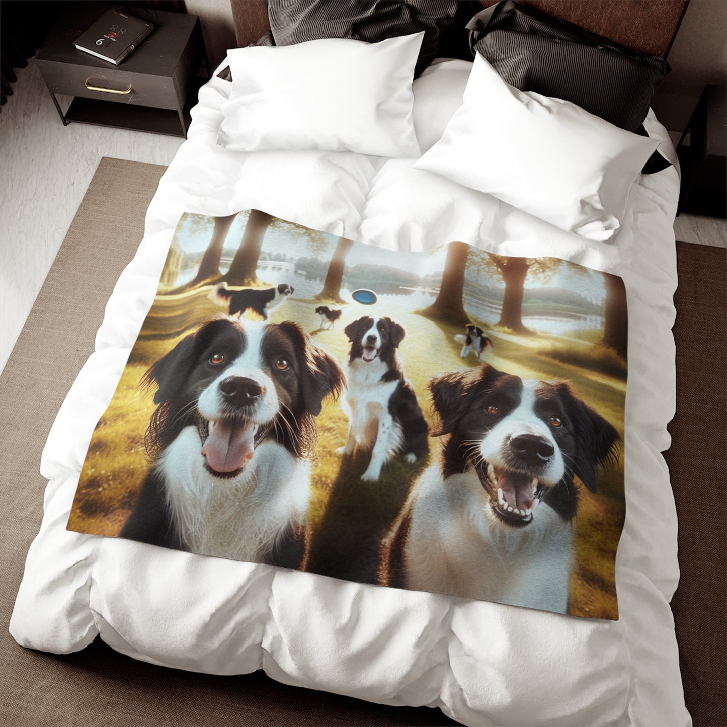 Sweatshirt Blanket – Plush Fleece Throw, 2 Size Options
