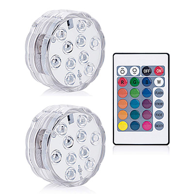 LED Remote Control Diving Light Waterproof Candle Light