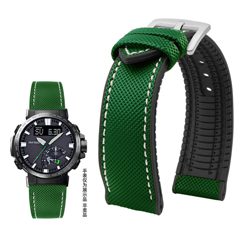 Nylon Rubber Watch Strap Adapter