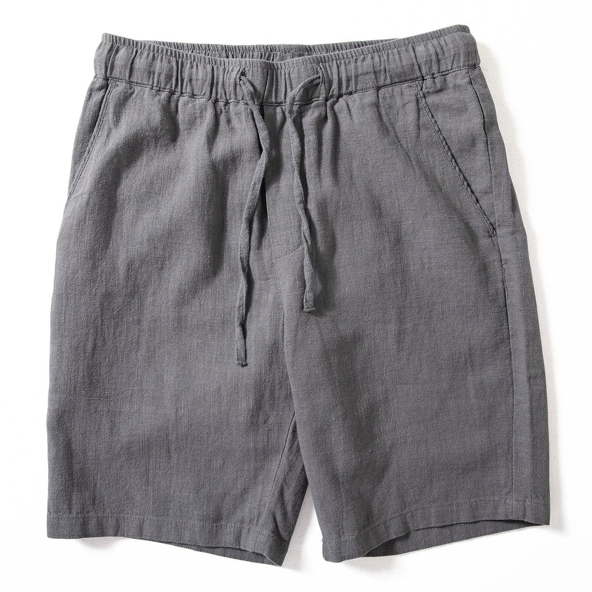 Men's Slim-fit Straight-leg Hemp Five-pocket Pants