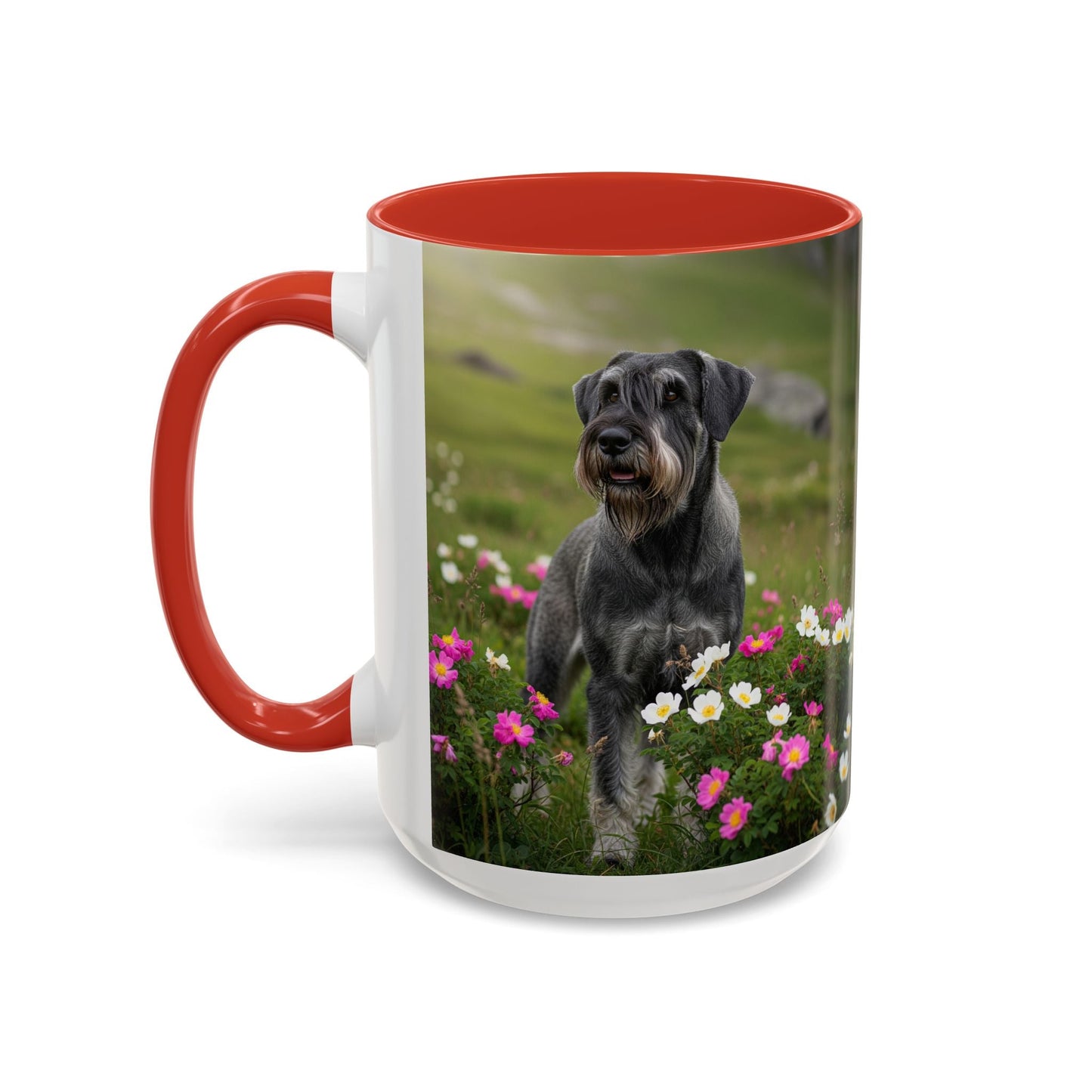 Keramiktasse mit Hunderassen-Motiv – 11 oz & 15 oz