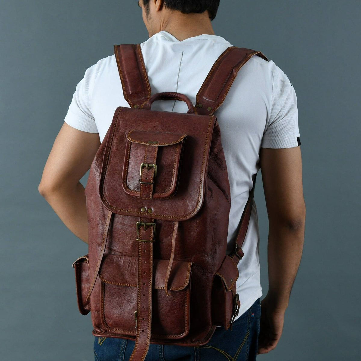Sac à dos de randonnée Rictus - Brun Noyer