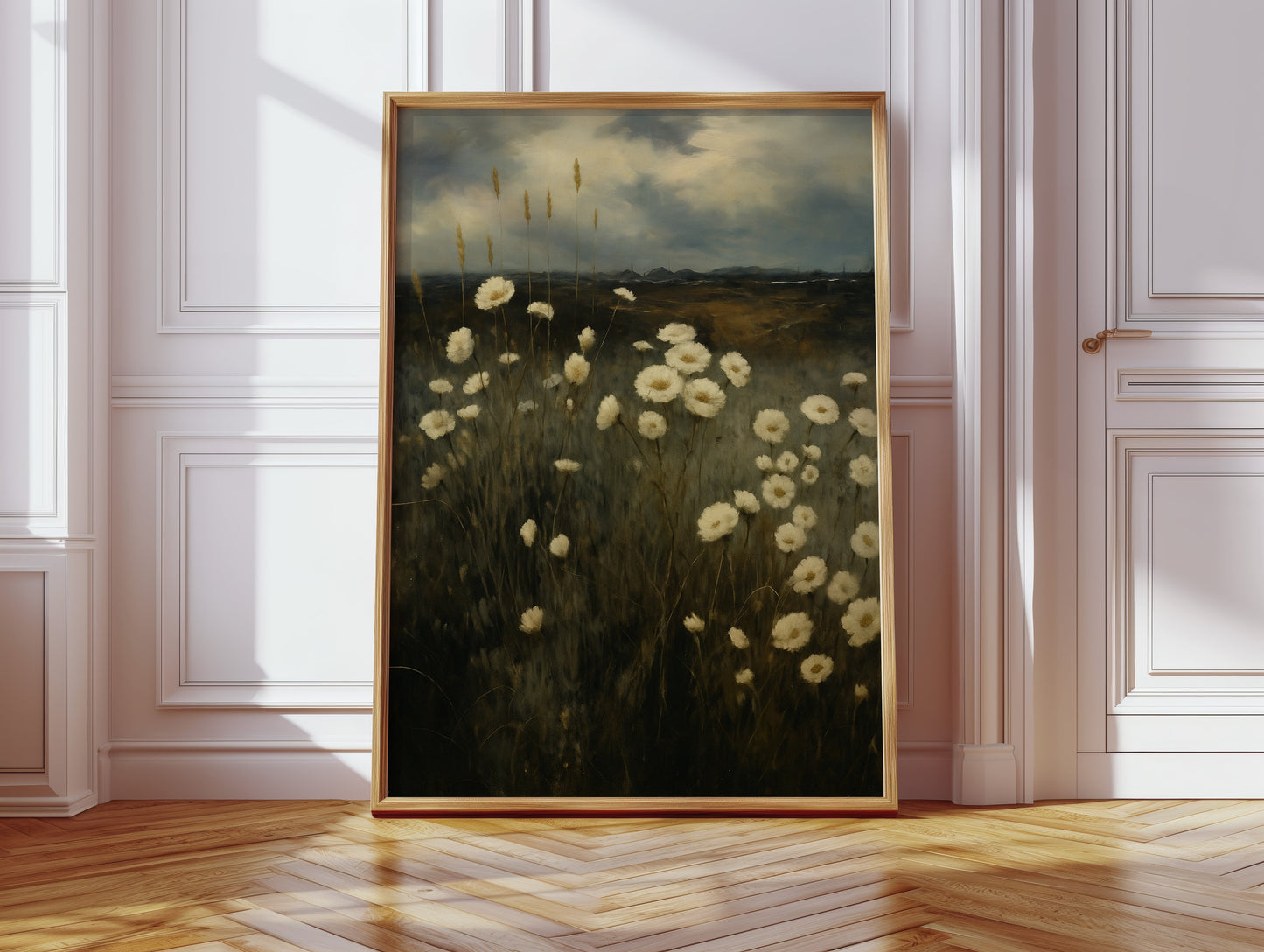 Flüstern der Wildblumen in der Abenddämmerung