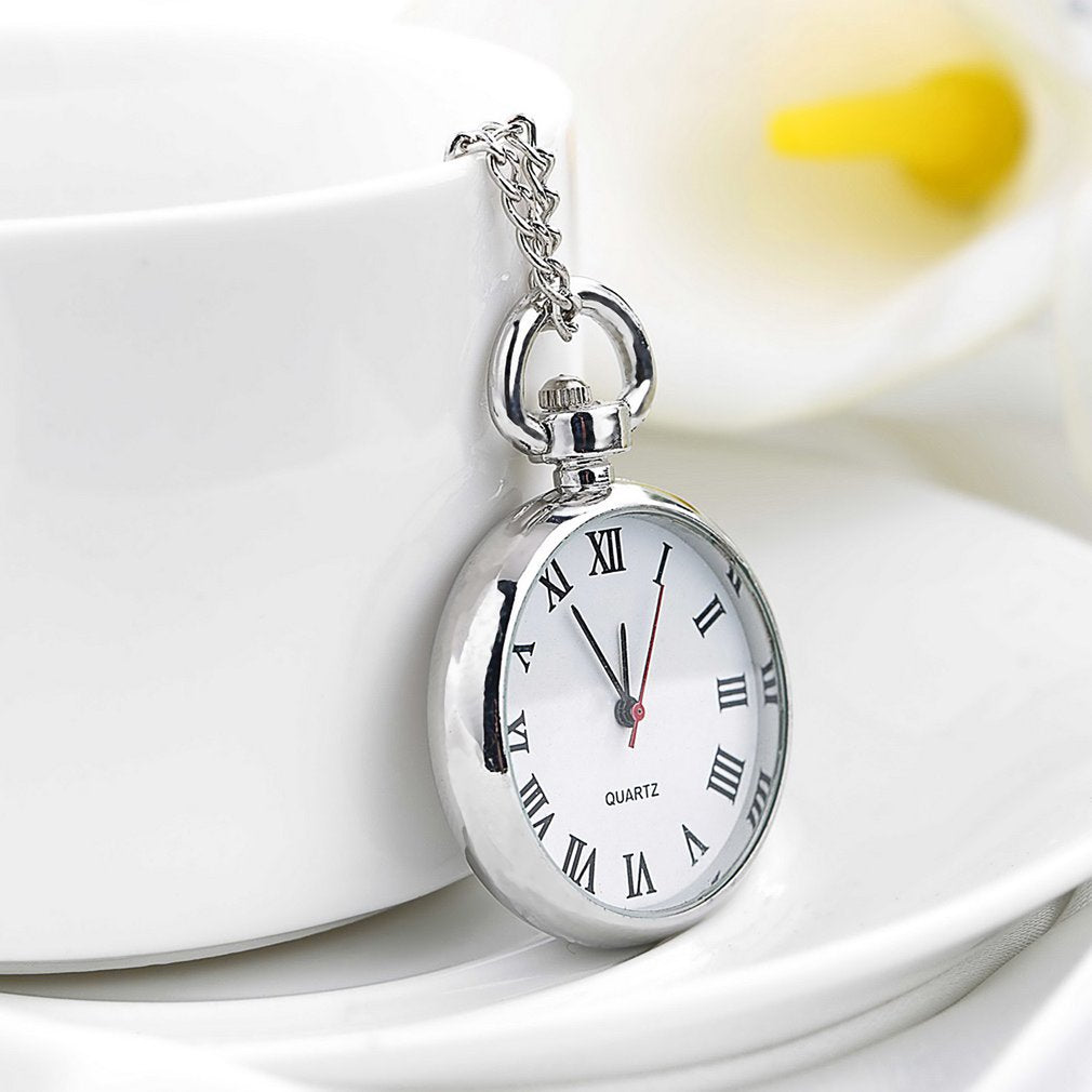 Ladies necklace pocket watch