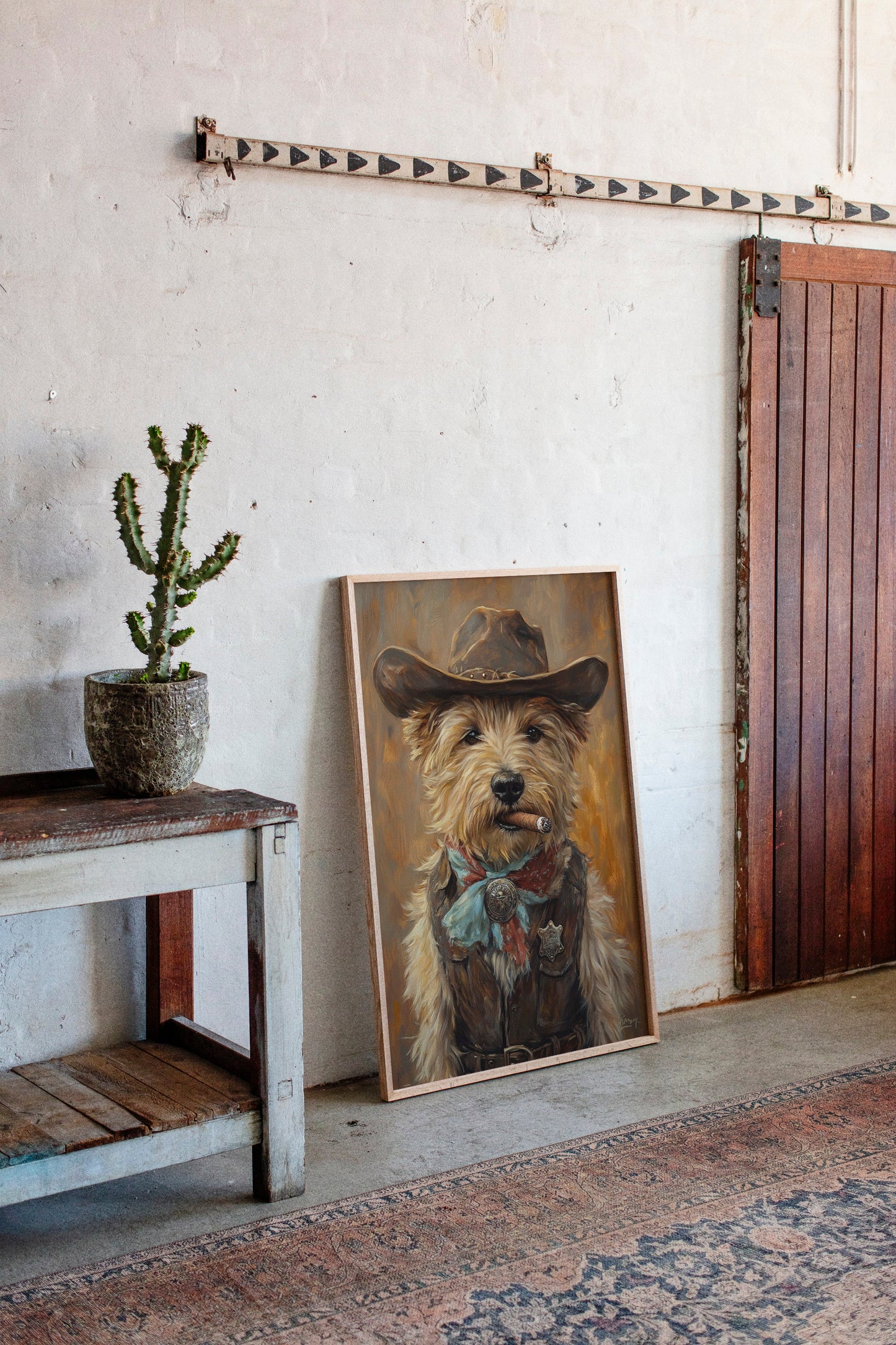 Wheaten Terrier Wild-West-Deputy