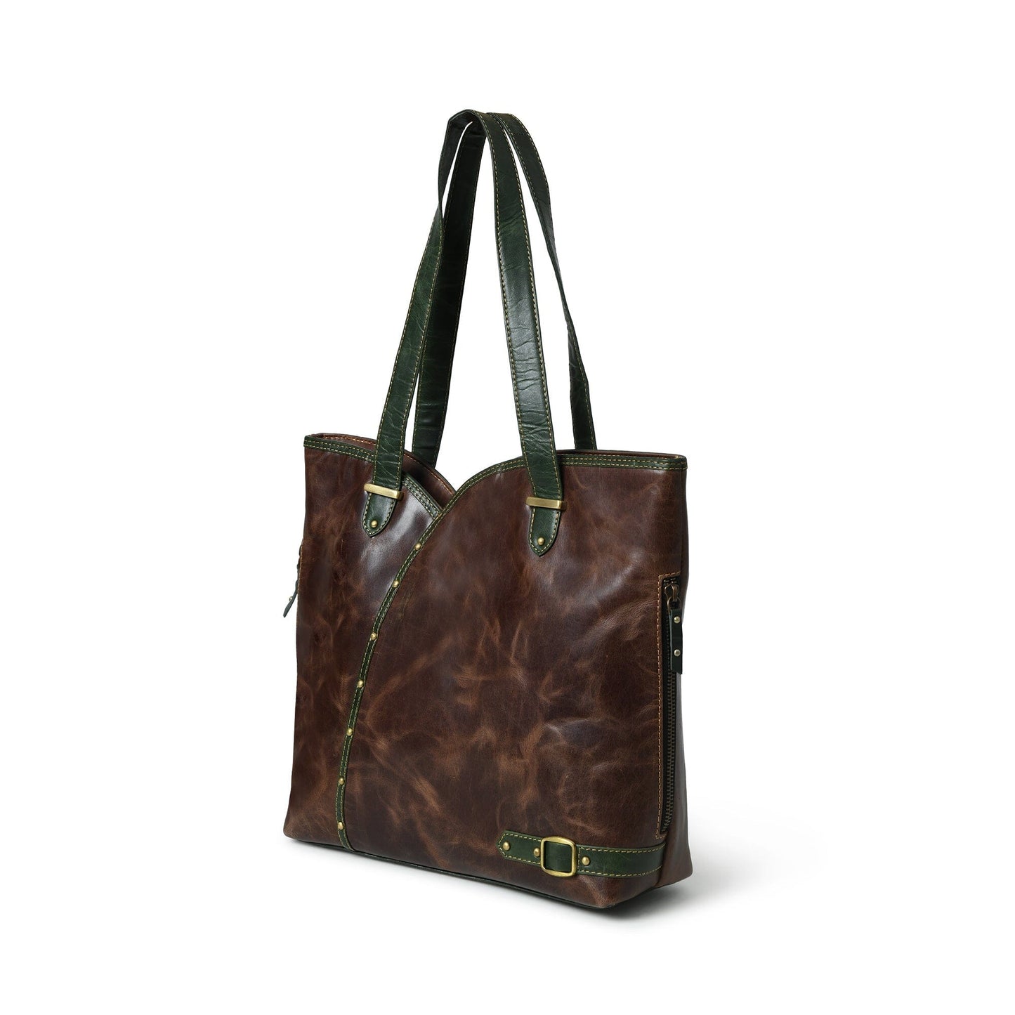 Die Riley Handtasche – Braun