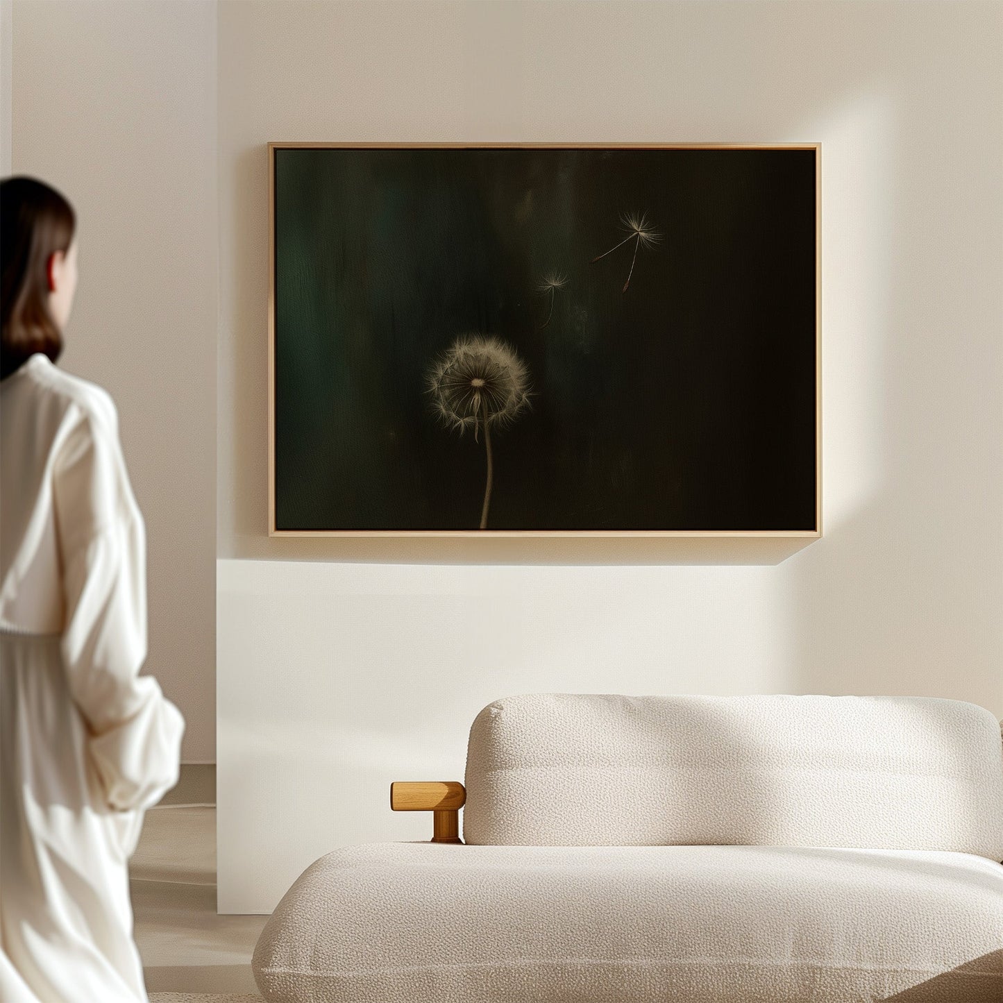 Whispers on the Wind Dandelion Print