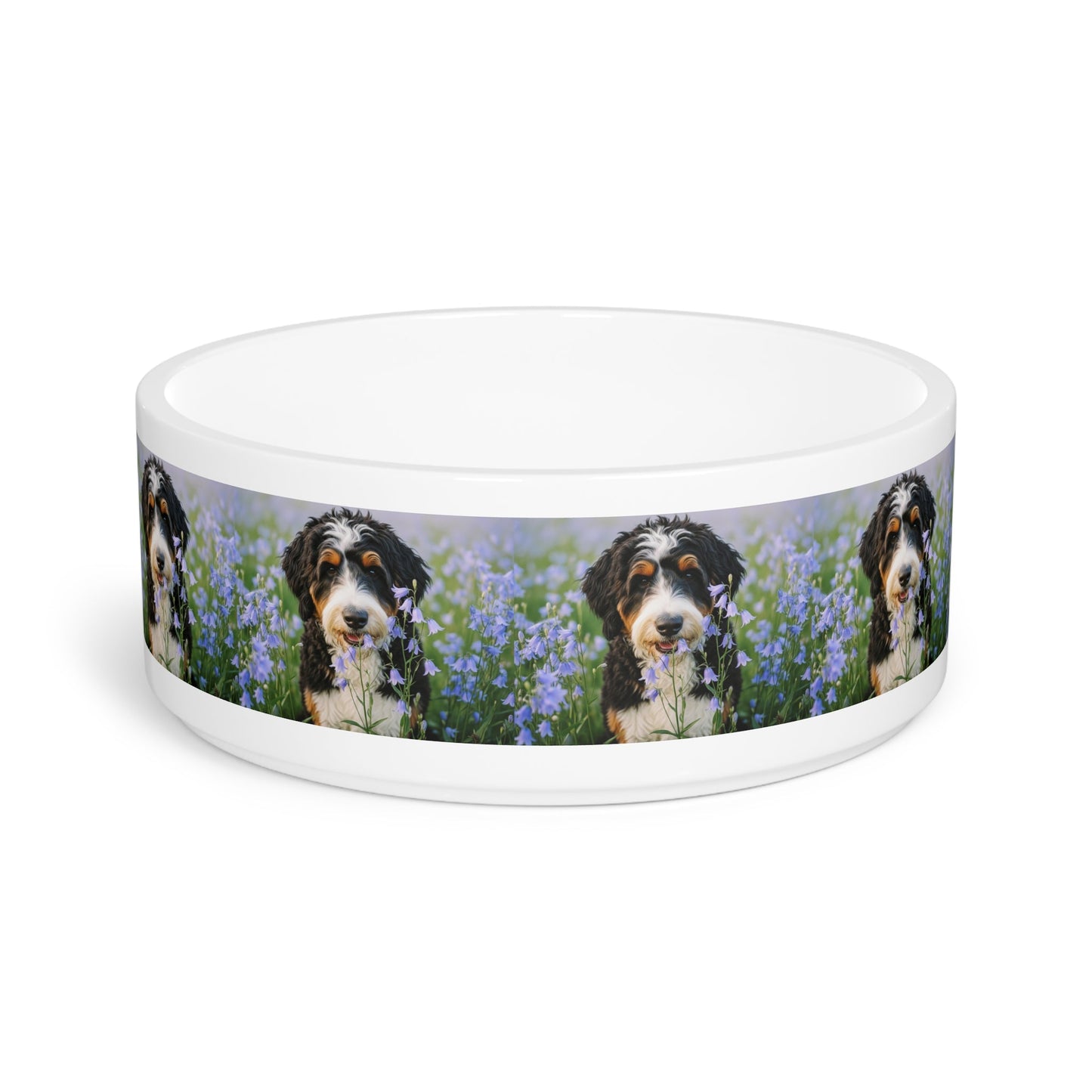 Ceramic Pet Bowl – 16 oz Dog Feeding Bowl