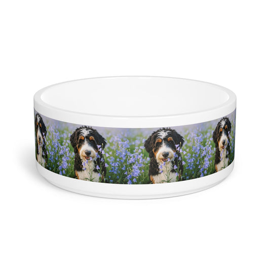 Ceramic Pet Bowl – 16 oz Dog Feeding Bowl