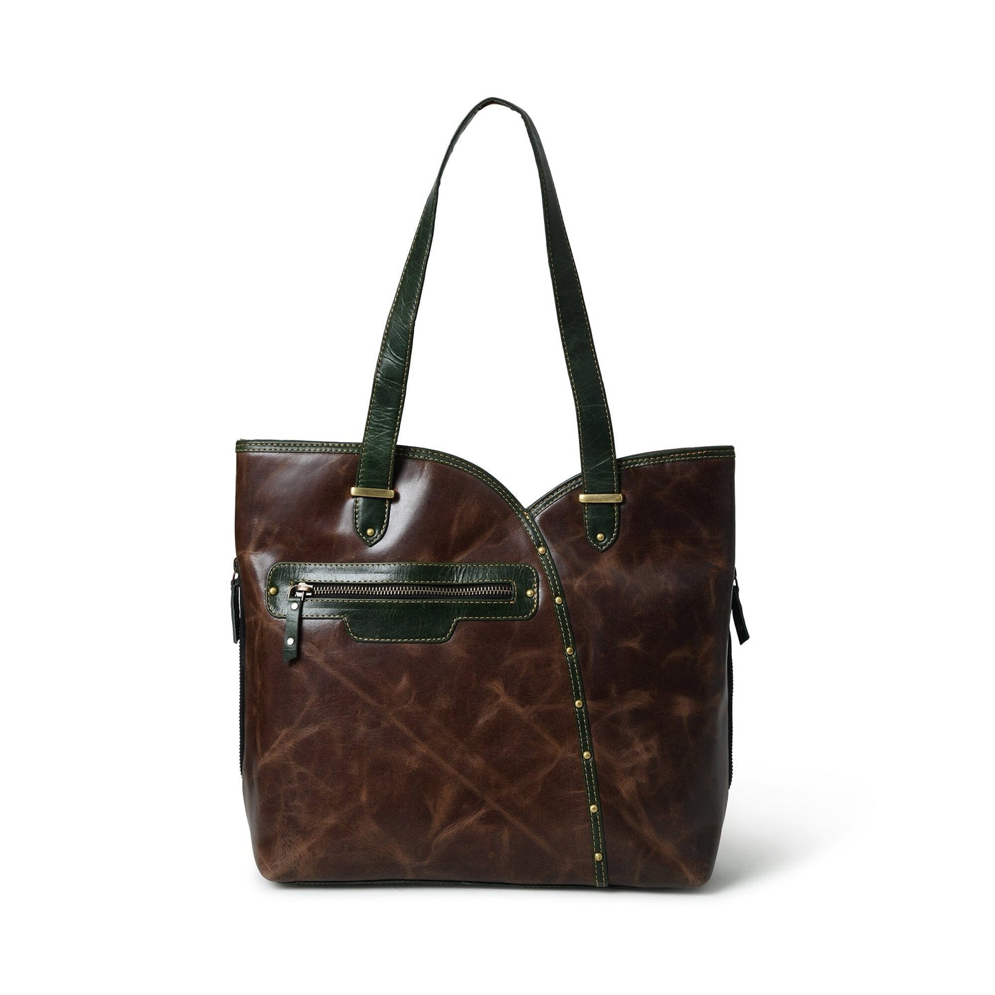 Die Riley Handtasche – Braun
