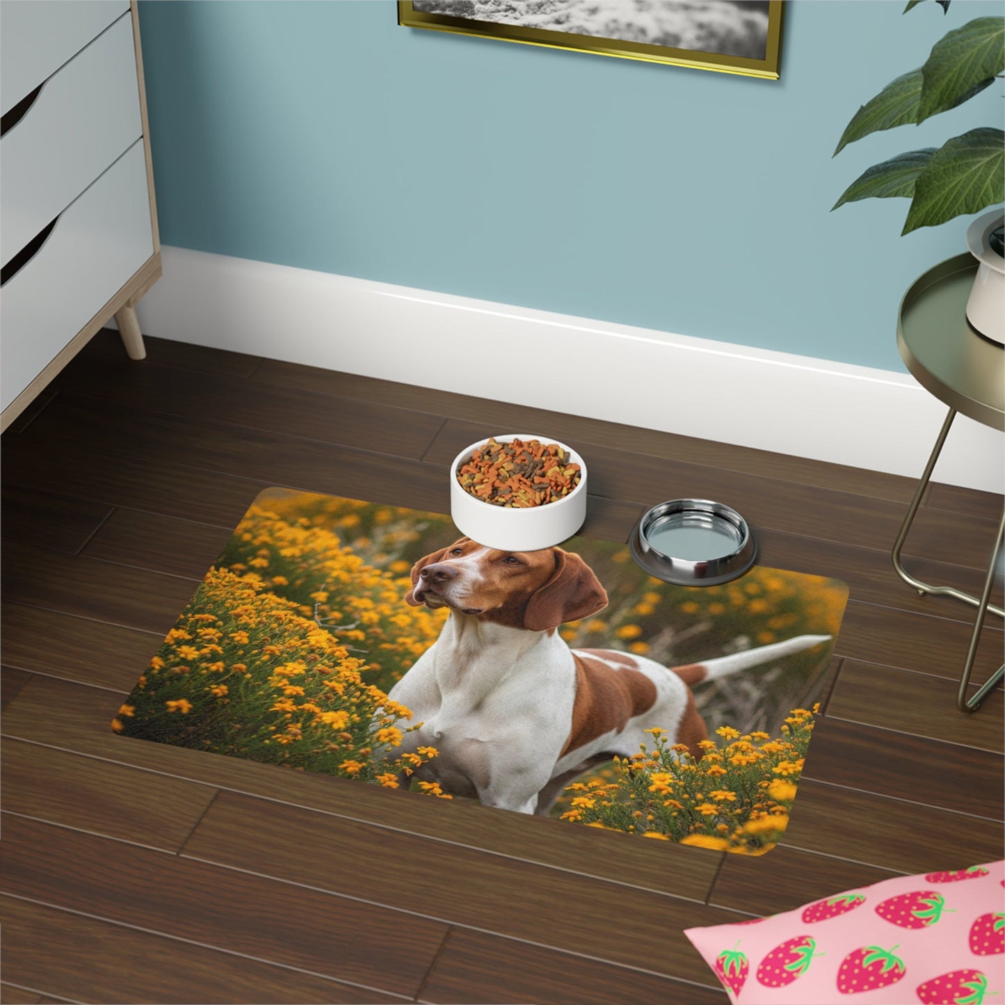 Non-Slip Pet Food Mat – Waterproof Feeding Mat for Dogs
