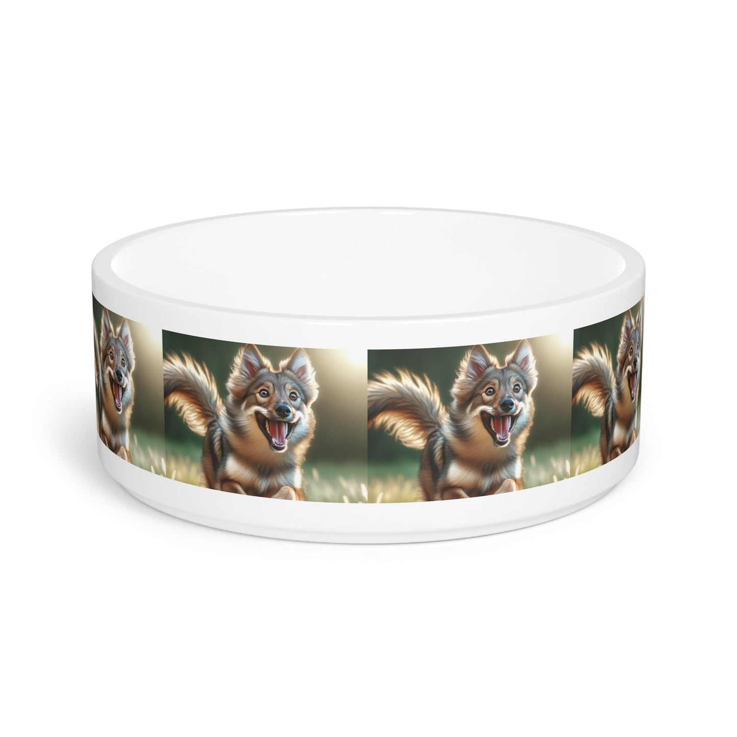 Ceramic Pet Bowl – 16 oz Dog Feeding Bowl