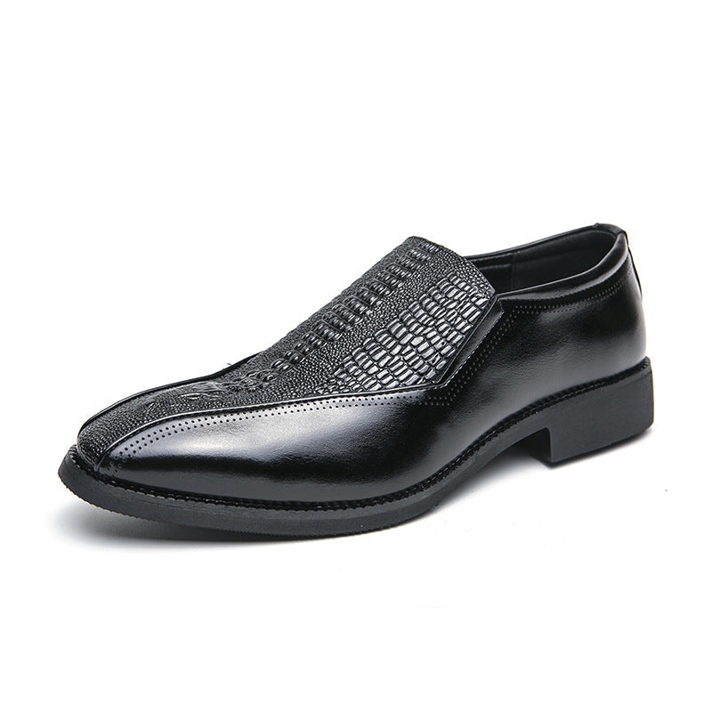 Loafer Trendy Retro British Slip-on Leather Shoes