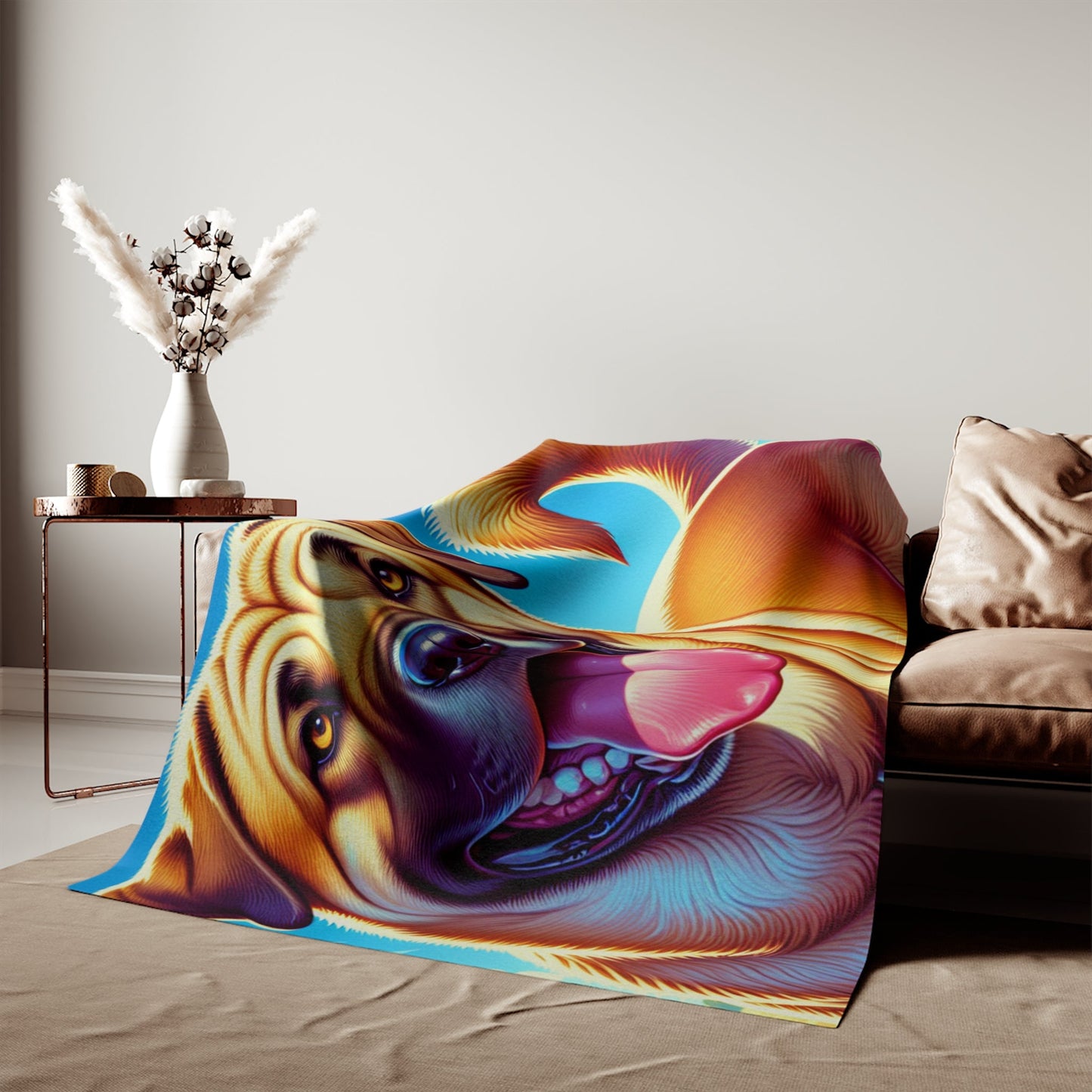 Sweatshirt Blanket – Plush Fleece Throw, 2 Size Options