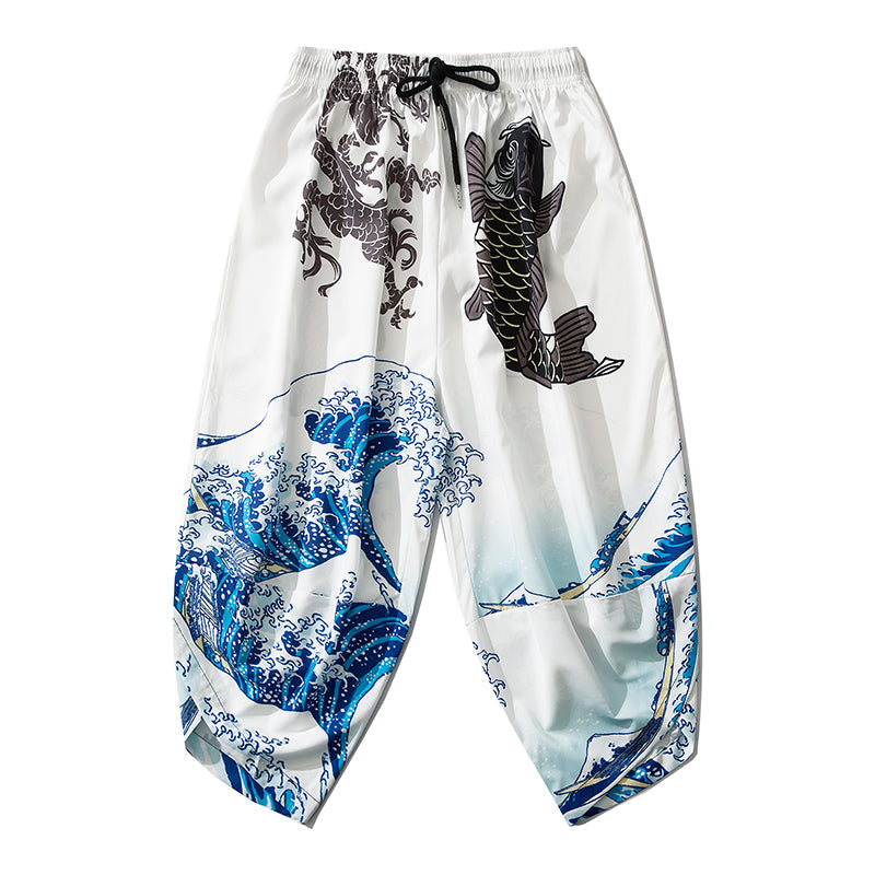 YC134 Pantalon léger Grandes Vagues