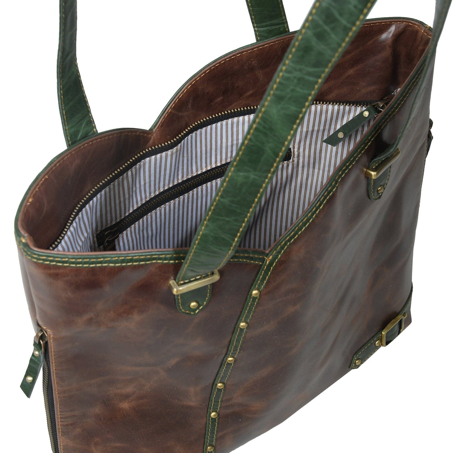 Die Riley Handtasche – Braun