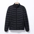 Men's Casual Cotton Jacket With A Stand-up Collar