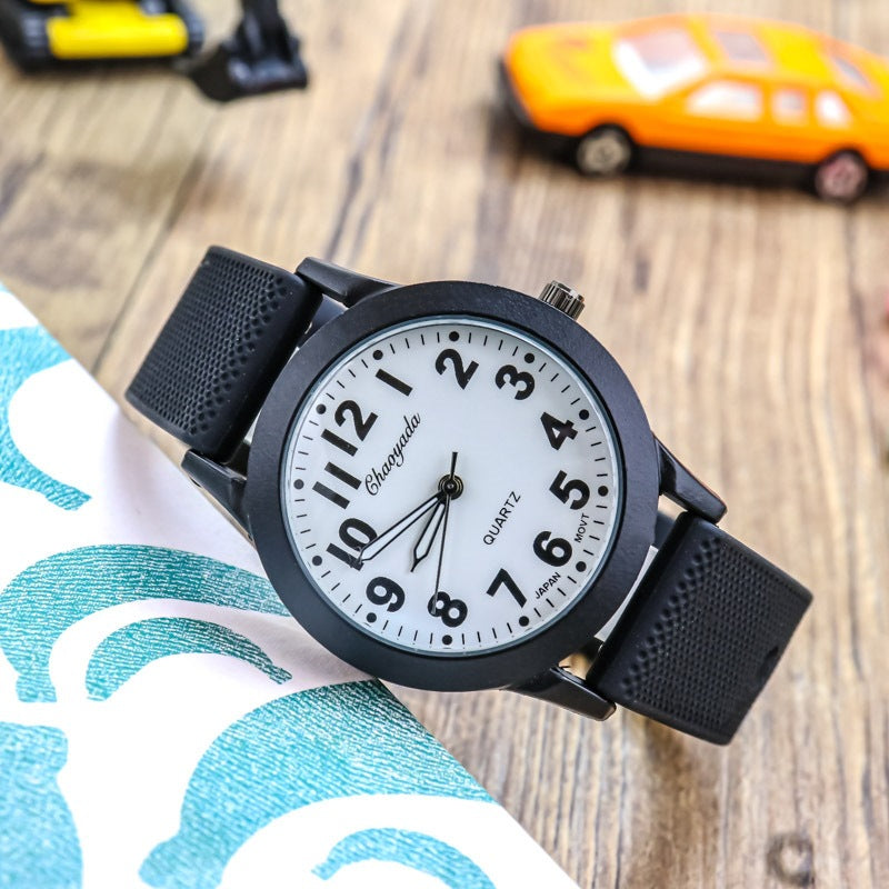 Soft-decorated Waterproof Watch For Children